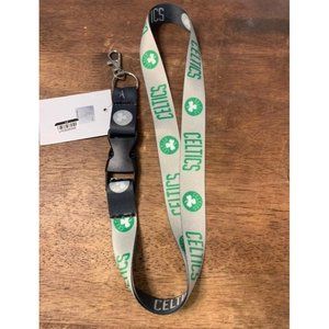 NBA Boston Celtics Reversible Lanyard Clip Team Sports Basketball Fan Club